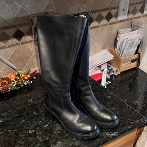 Steve Madden Black Heeled Boots